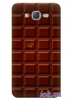 Чехол для Galaxy J2 - Chocolate