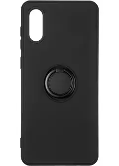 Gelius Ring Holder Case for Samsung A022 (A02) Black