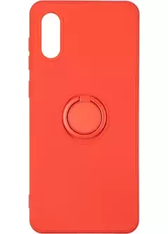 Gelius Ring Holder Case for Samsung A022 (A02) Red