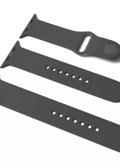 Силиконовый ремешок для Apple Watch Sport Band 42/44/45/46/49mm (S/M & M/L) 3pcs, Зеленый / Olive