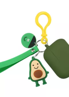 Силиконовый футляр Cute Charm для наушников AirPods Pro, Avocado Junior / Зеленый