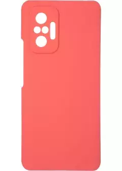 Original 99% Soft Matte Case for Xiaomi Redmi Note 10 Pro Rose Red