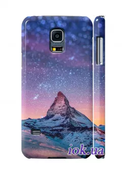 Чехол для Galaxy S5 Mini - Ночные горы
