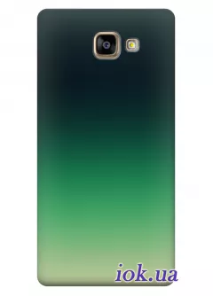 Чехол для Galaxy A9 Pro - Оттенки зелёного