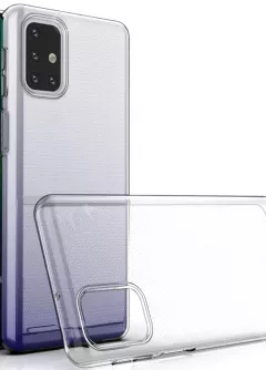 TPU чехол Epic Transparent 1,0mm для Samsung Galaxy M31s, Бесцветный (прозрачный)