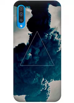 Чехол для Galaxy A50 - Треугольник в дыму