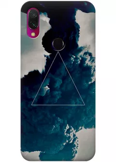 Чехол для Xiaomi Redmi Y3 - Треугольник в дыму