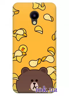 Чехол для Meizu M5c - Bear