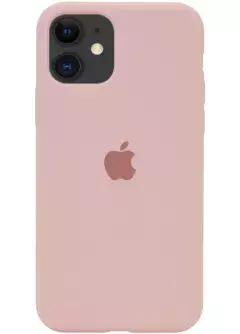 Чехол Silicone Case Full Protective (AA) для Apple iPhone 11 (6.1"), Розовый / Pink Sand