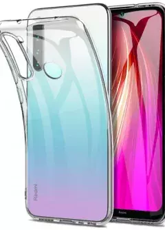 TPU чехол Epic Transparent 1,5mm для Xiaomi Redmi Note 8 2021 || Xiaomi Redmi Note 8