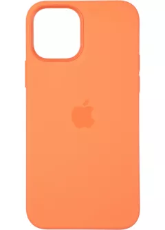 Original Full Soft Case (MagSafe Splash Screen) for iPhone 12 Pro Max Kumquat