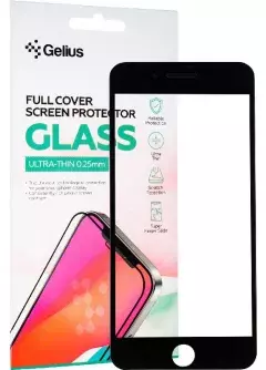 Защитное стекло Gelius Full Cover Ultra-Thin 0.25mm для iPhone 8 Plus Black