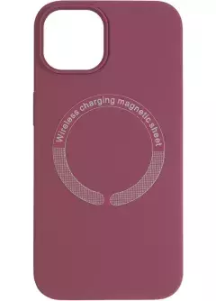 Чехол Original Full Soft Case (MagSafe) для iPhone 13 Pro Marsala