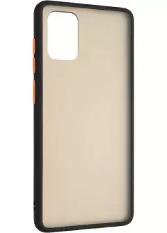 Gelius Bumper Mat Case for Samsung A715 (A71) Black