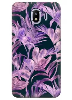 Чехол для Galaxy J4 - Фантастические цветы