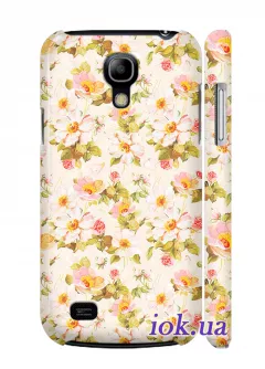 Чехол на Galaxy S4 mini - Цветы яблони