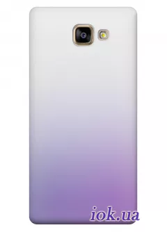 Чехол для Galaxy A9 Pro - Пурпурный градиент