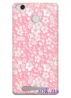 Чехол для Xiaomi Redmi 3S - Цветы вишни