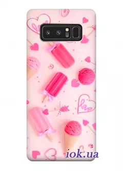 Чехол для Galaxy Note 8 - Pink sweets