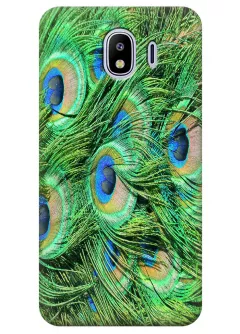 Чехол для Galaxy J4 - Peacock