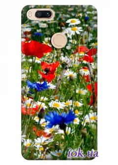 Чехол для Xiaomi Mi A1 - Полевые цветы