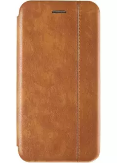 Book Cover Leather Gelius for iPhone XS Max Gold
