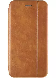 Book Cover Leather Gelius for Samsung G973 (S10) Gold