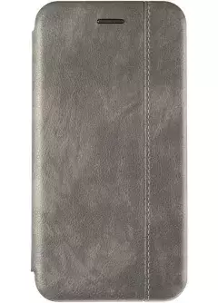 Book Cover Leather Gelius for iPhone XS Max Grey
