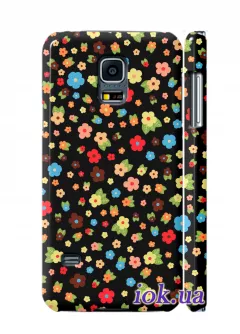 Чехол для Galaxy S5 Mini - Маленькие цветочки