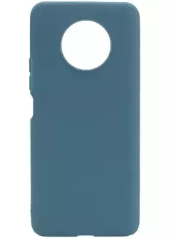 Силиконовый чехол Candy для Xiaomi Redmi Note 9 5G / Note 9T, Синий / Powder Blue