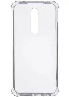 TPU чехол GETMAN Ease logo усиленные углы для OnePlus 8, Бесцветный (прозрачный)