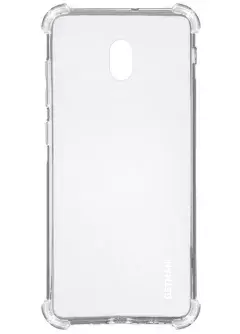 TPU чехол GETMAN Ease logo усиленные углы для Xiaomi Redmi 8a, Бесцветный (прозрачный)