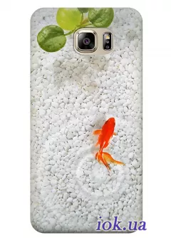 Чехол для Galaxy S7 Edge - Одинокая рыбка