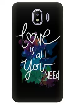 Чехол для Galaxy J4 - I need love