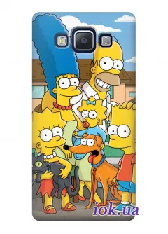 Чехол для Galaxy A3 - The Simpsons