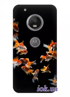 Чехол для Motorola Moto G5 Plus - Красочные рыбки