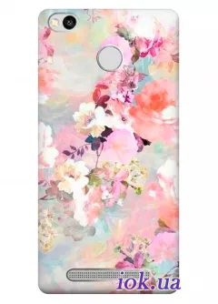 Чехол для Xiaomi Redmi 3 Pro - Картина цветов