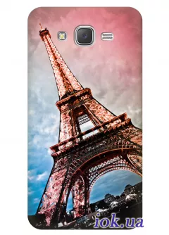 Чехол для Galaxy J5 - Эйфелева башня
