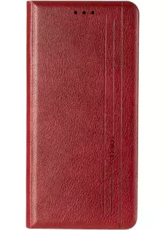 Book Cover Leather Gelius New for Samsung A325 (A32) Red