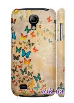 Чехол на Galaxy S4 mini - Красивые бабочки