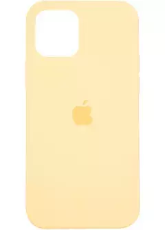 Original Full Soft Case for iPhone 12/12 Pro Yellow
