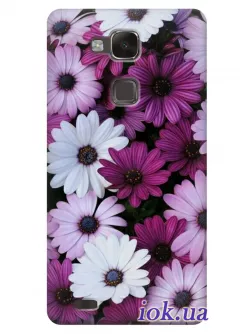Чехол для Huawei Mate 7 - Нежные цветы