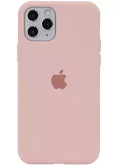Чехол Silicone Case Full Protective (AA) для Apple iPhone 11 Pro (5.8"), Розовый / Pink Sand