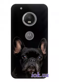 Чехол для Motorola Moto G5 Plus - Французский бульдог