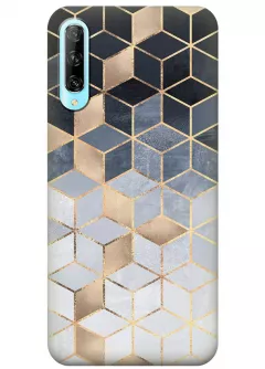 Чехол для Huawei P Smart Pro - Темная геометрия