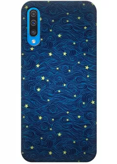 Чехол для Galaxy A50 - Ночь Ван Гога