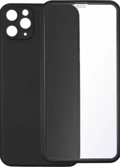 Чехол Gelius Slim Full Cover Case + стекло для iPhone 11 Pro Max Black