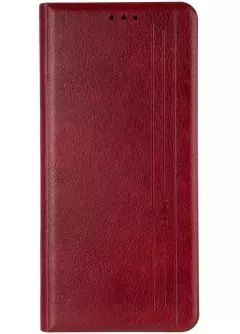 Book Cover Leather Gelius New for Samsung N770 (Note 10 Lite) Red