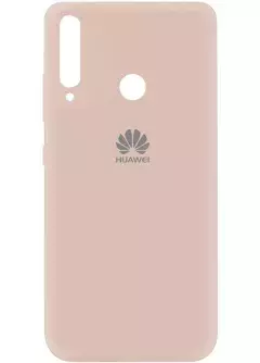 Чехол Silicone Cover My Color Full Protective (A) для Huawei P40 Lite E || Huawei Y7p, Розовый / Pink Sand
