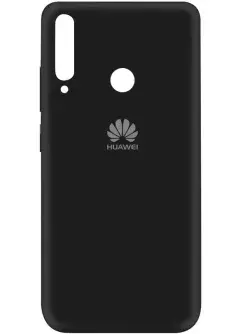 Чехол Silicone Cover My Color Full Protective (A) для Huawei P40 Lite E || Huawei Y7p, Черный / Black